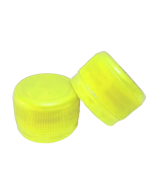 Capac prefiletat din plastic 28 mm galben, cod DC01 galben