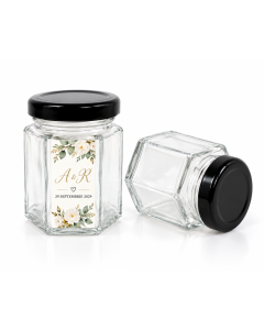 Borcan 60 ml Hexagonal, cod BST049