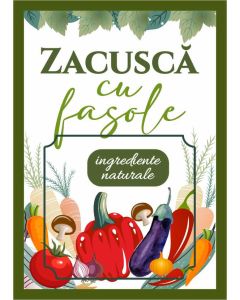 Eticheta autoadeziva/cartonata pentru sticle si borcane, cod E124-3