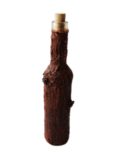 Sticla 250 ml Belissima in scoarta, cod SSC028